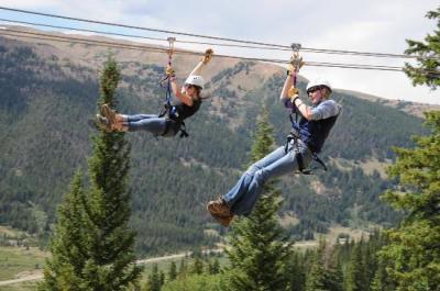 Zip Lining in Boulder