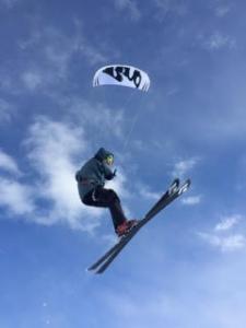 Snow Kiting in Keystone